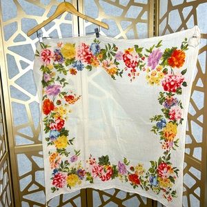 Floral Wrap Scarf With Tassels‎ Stylish